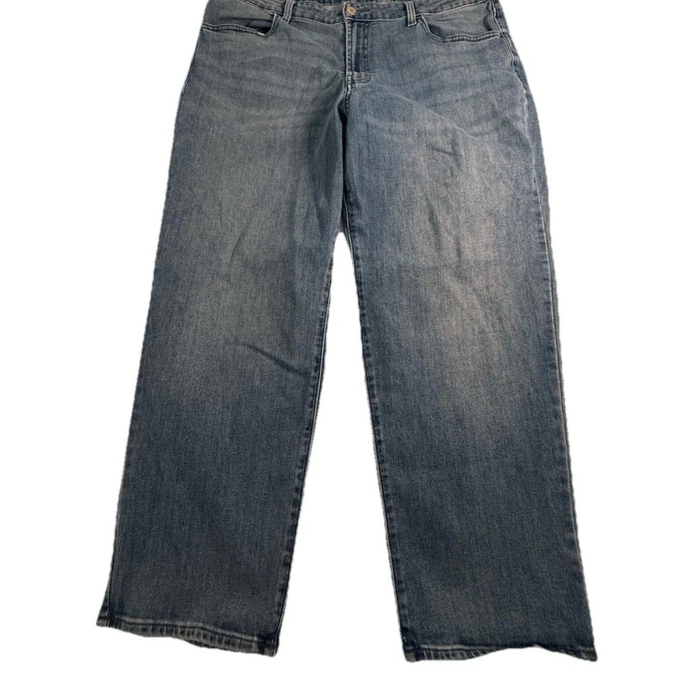 Old Navy Wide-Leg Loose Women's Jeans - Blue 18 Petite